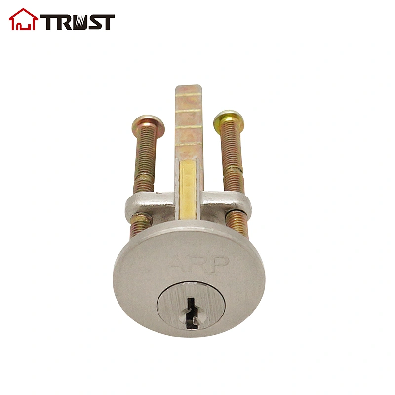 TRUST 564RCB-SN Rechangeable Rim Cylinder  of Night latch  (Brass Housing+Brass Plug)