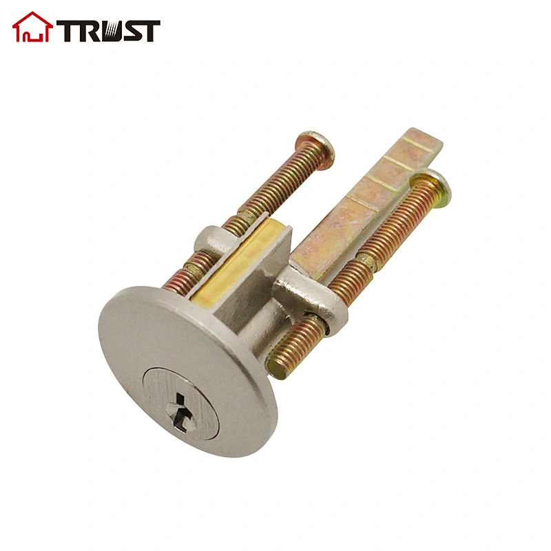 TRUST 564RCB-SN Rechangeable Rim Cylinder  of Night latch  (Brass Housing+Brass Plug)